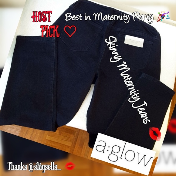 a:glow Denim - BUNDLE 🌞 & FREE SHIP ❤ a:glow Maternity Jeans NWT